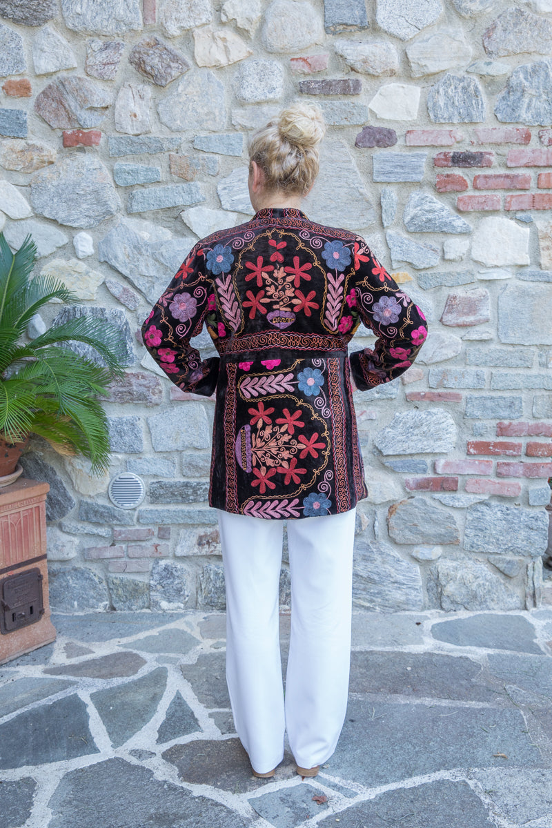 GLV 006 - Long Velvet Jacket
