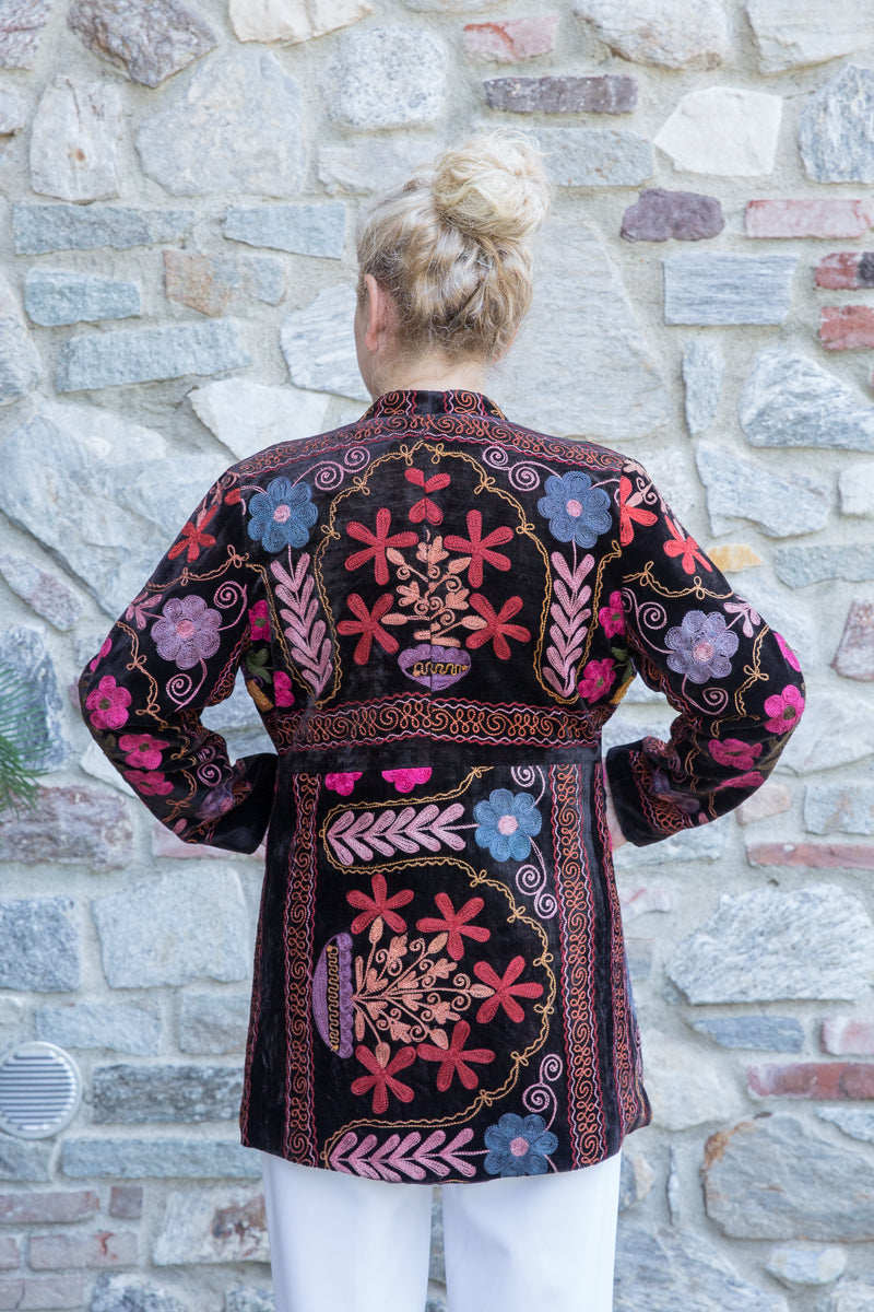 GLV 006 - Long Velvet Jacket