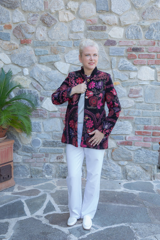 GLV 010 - Long Velvet Jacket