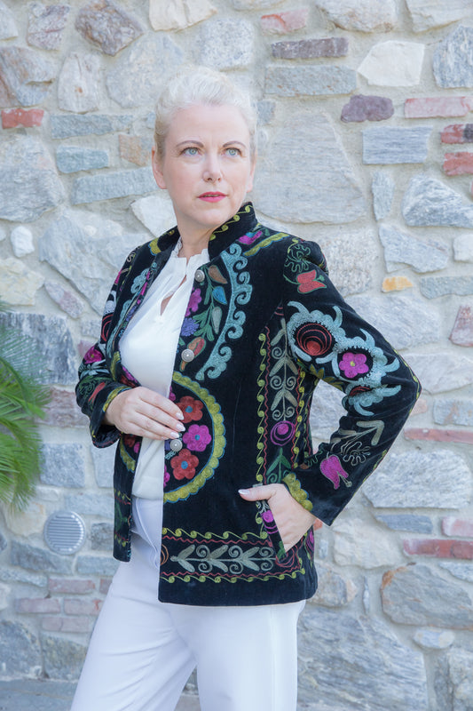 GCV 014 - Short Velvet Jacket