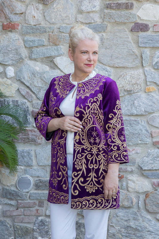 GLV 002 - Long Velvet Jacket